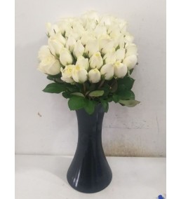 Vazoda Beyaz Güller 3