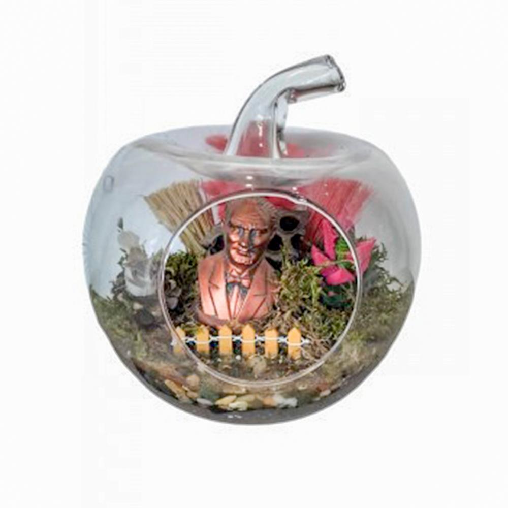 Atatürk Detaylı Elma Cam Teraryum